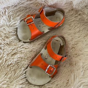Orange Saltwater Sandals Toddler Size 4